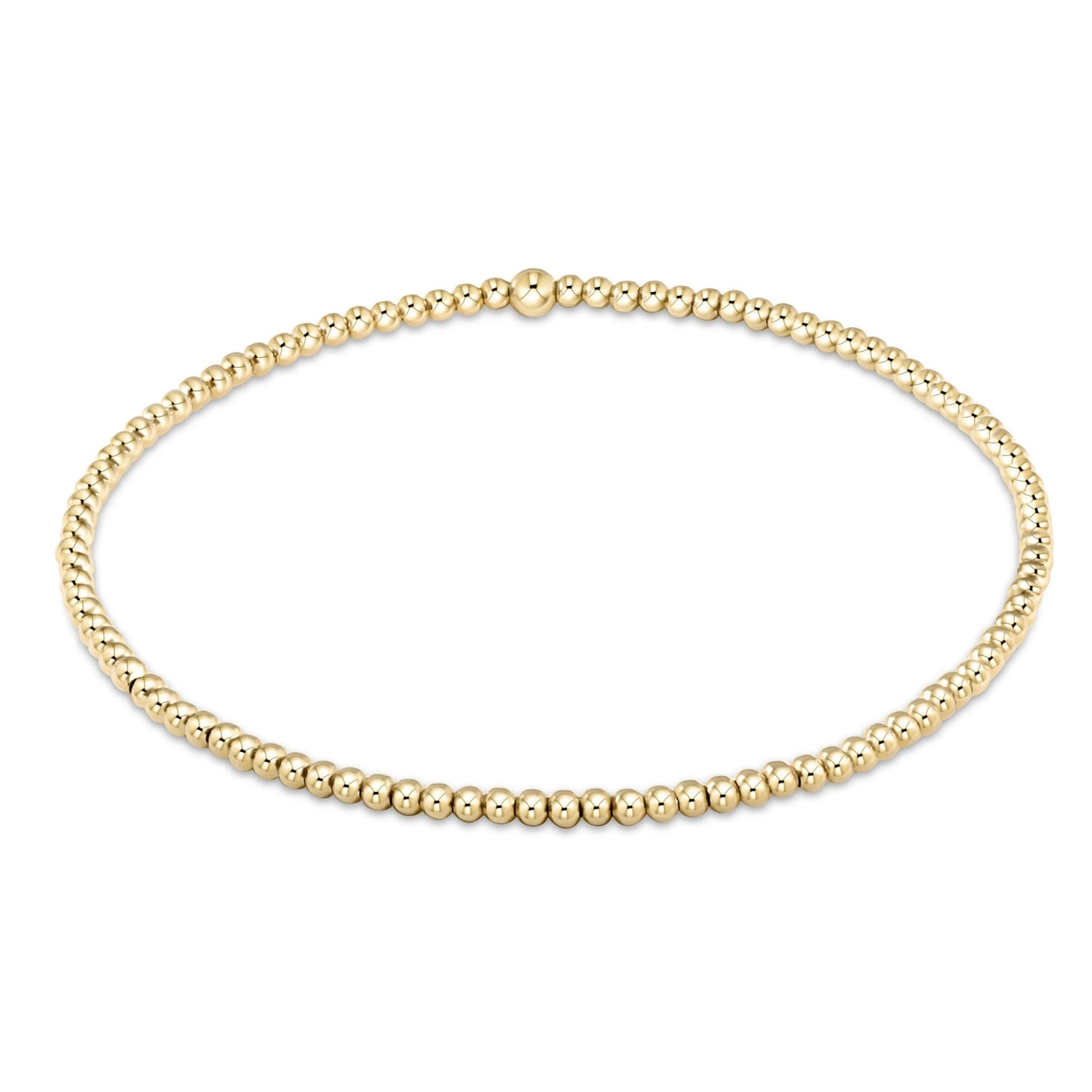 Enewton Classic Gold 2mm Bead Bracelet JEWELRY ENEWTON 