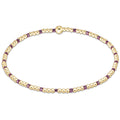 Enewton Hope Sincerity Pattern 2mm Bead Bracelet- Pink Metallic JEWELRY ENEWTON 