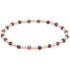 Enewton Gemstone Gold Sincerity Pattern 3mm Bead Bracelet- Ruby JEWELRY ENEWTON 