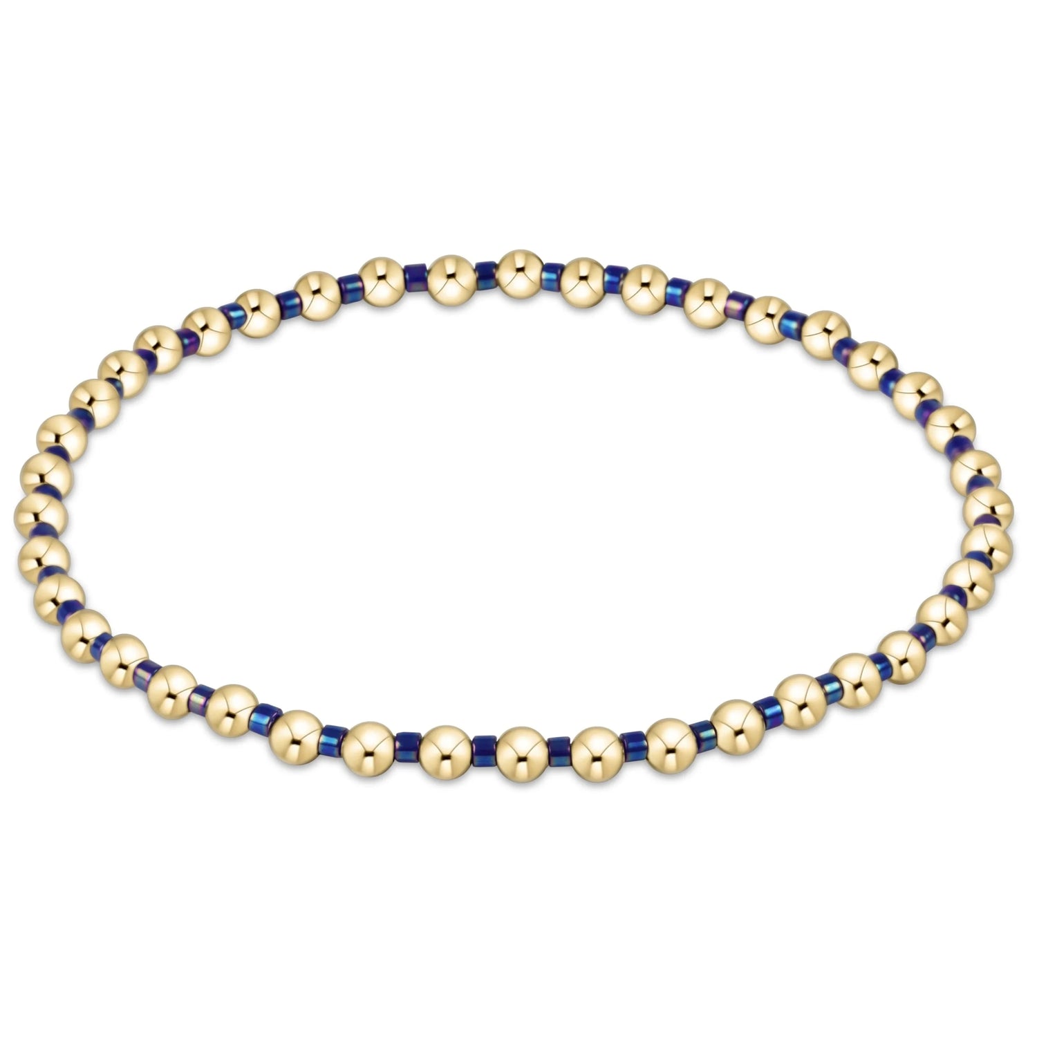 Enewton Hope Grateful Bracelet- Blue Metallic JEWELRY ENEWTON 