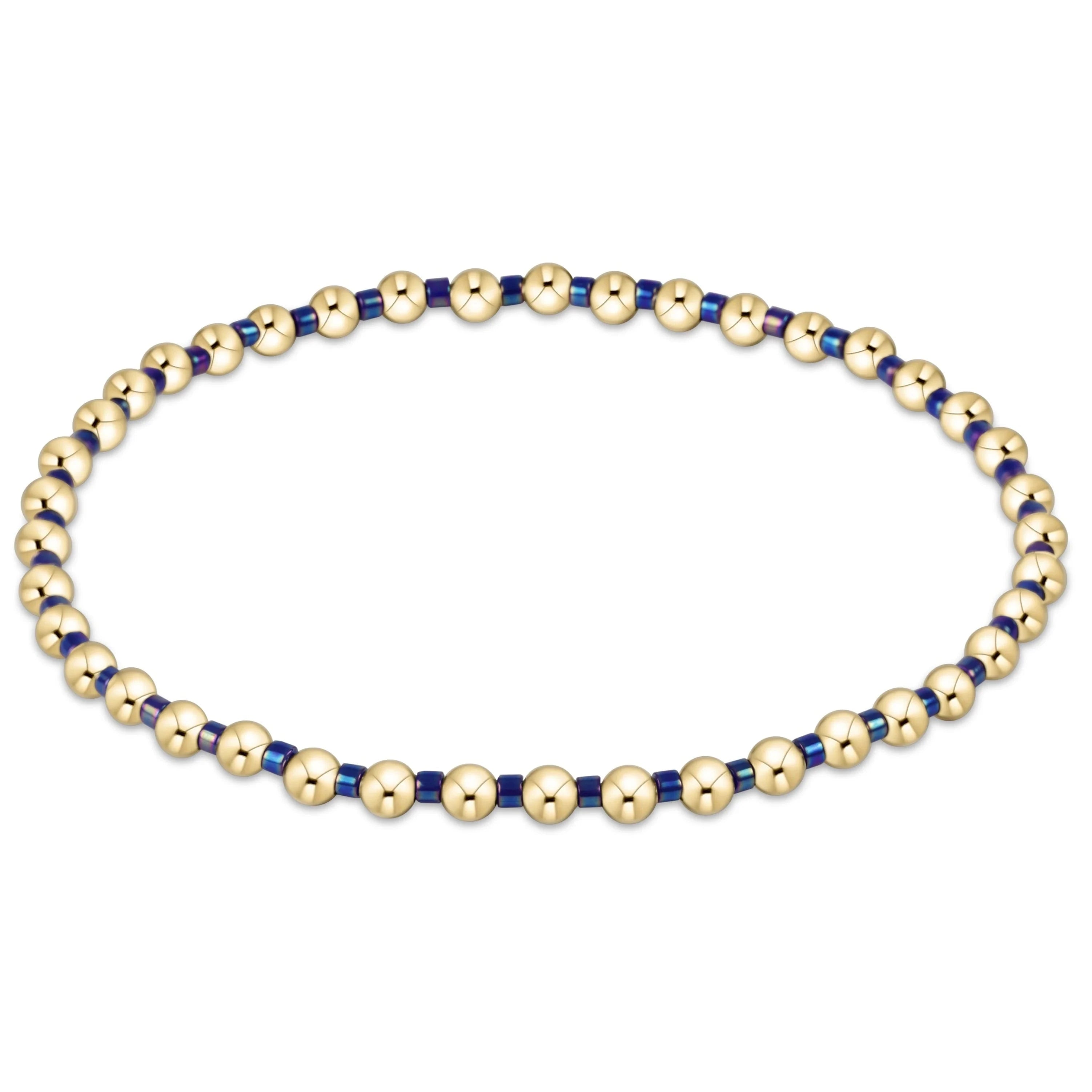 Enewton Hope Grateful Bracelet- Blue Metallic JEWELRY ENEWTON 