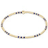 Enewton Hope Joy Pattern 2mm Bead Bracelet- Blue Metallic JEWELRY ENEWTON 