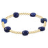 Enewton Admire Gold 3mm Bead Bracelet- Lapis JEWELRY ENEWTON 