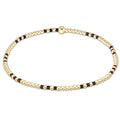 Enewton Hope Joy Pattern 2mm Bead Bracelet- Chocolate JEWELRY ENEWTON 