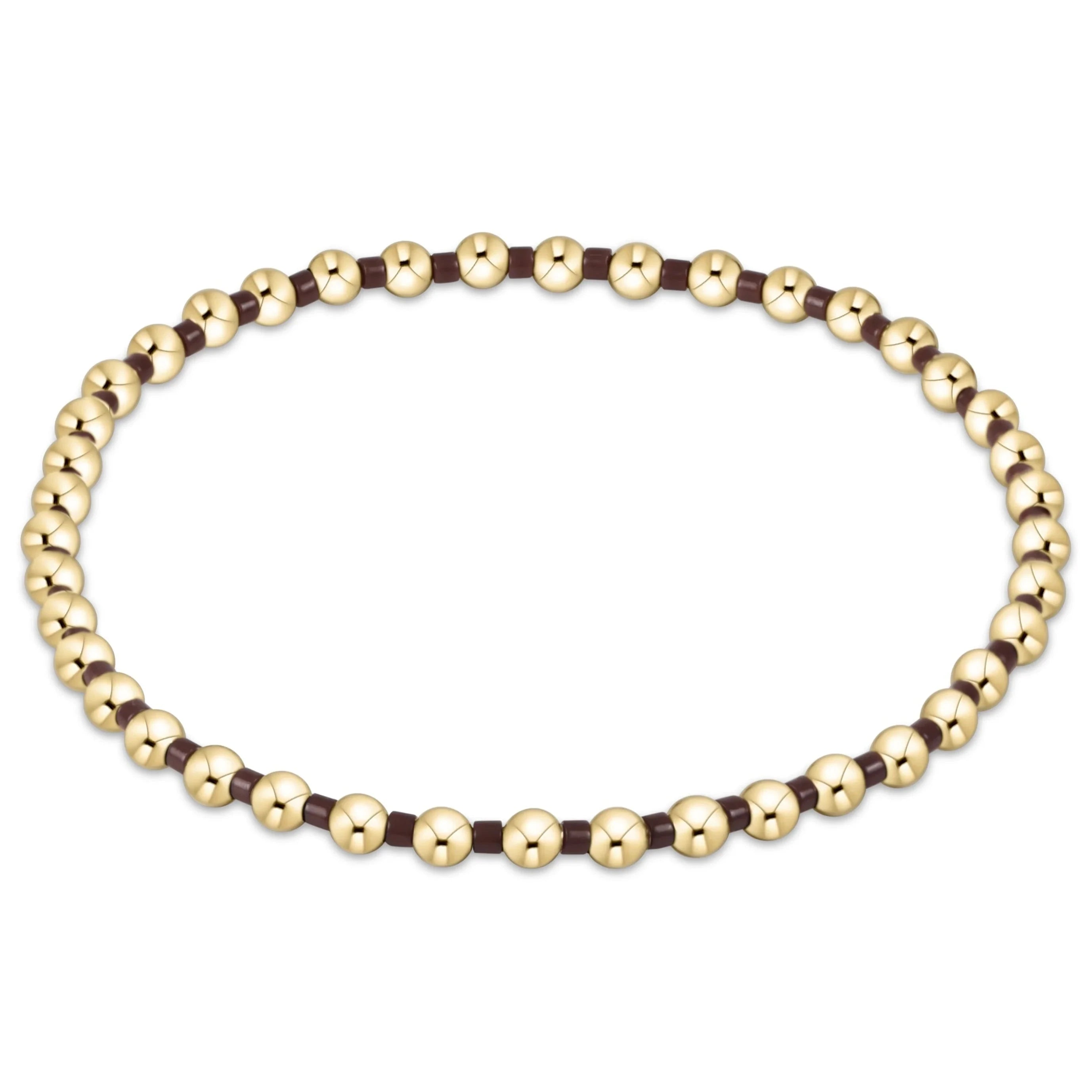 Enewton Hope Grateful Bracelet- Chocolate JEWELRY ENEWTON 