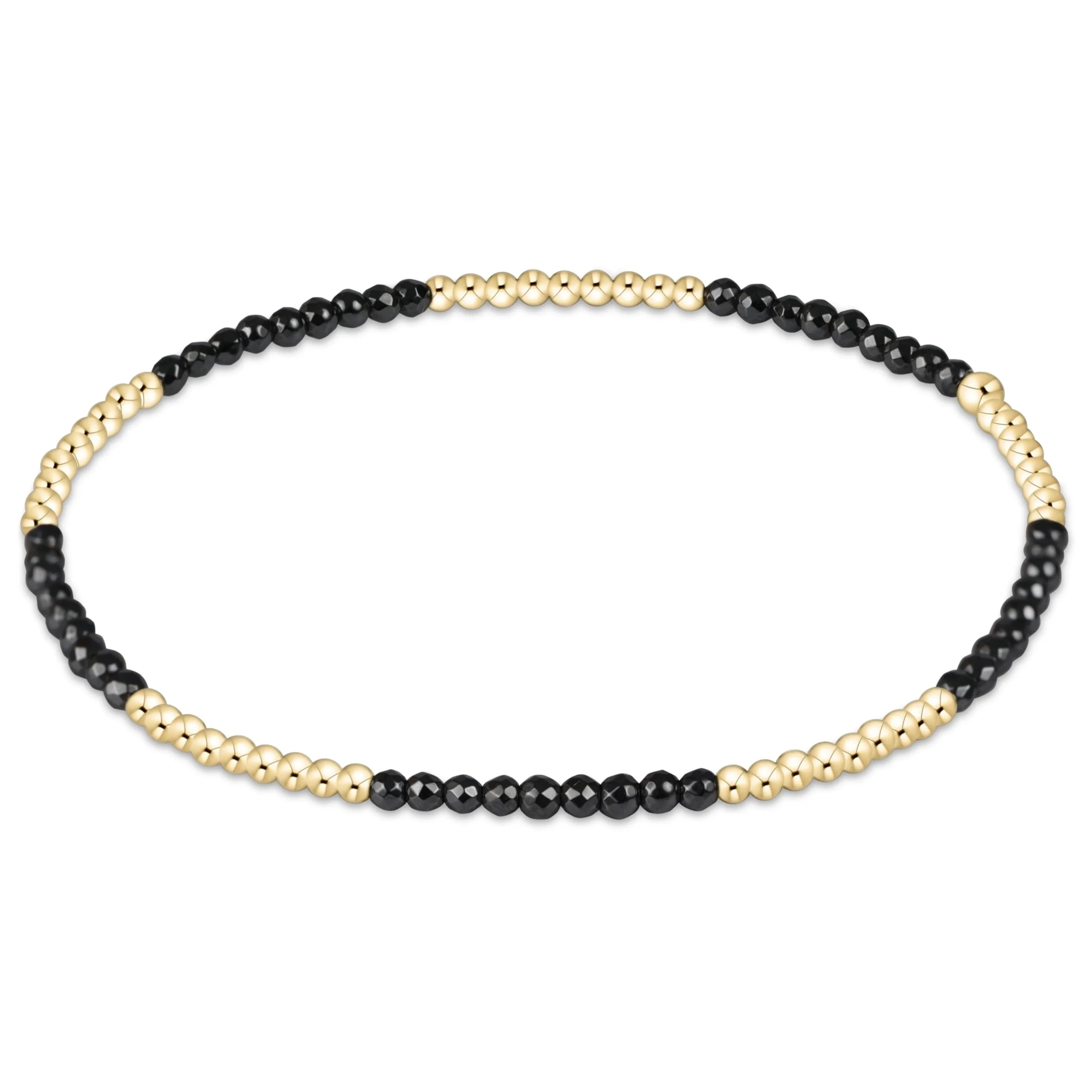 Enewton Blissful Pattern 2mm Bead Bracelet-Faceted Hematite JEWELRY ENEWTON 