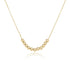16" Necklace Gold Beaded Bliss Gold JEWELRY ENEWTON 