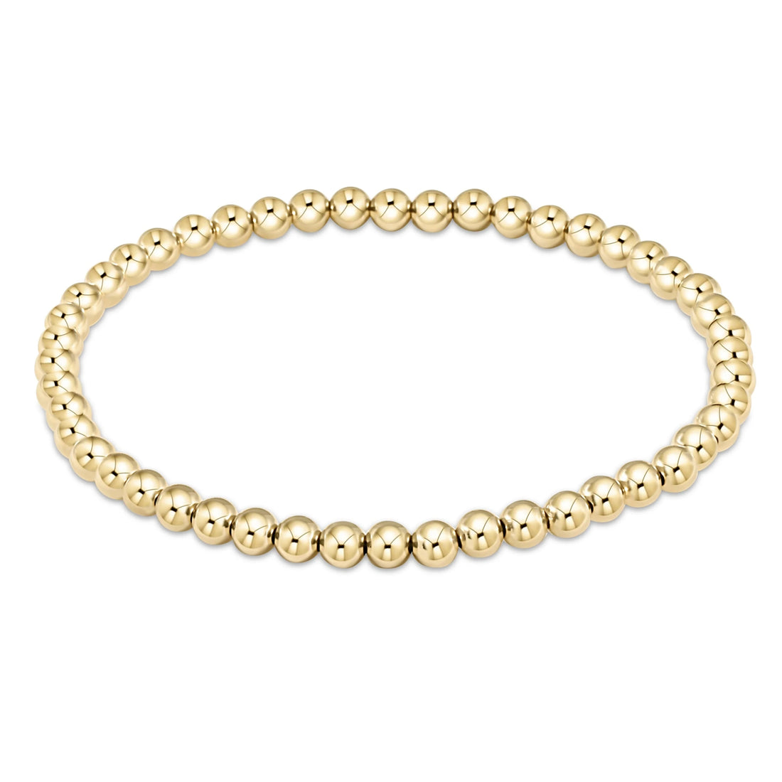 Classic Gold 4mm Bead Bracelet JEWELRY ENEWTON 