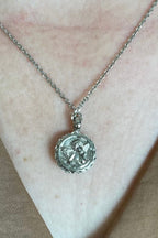 Guardian Angel Pendant - Peridot Aurora Borealis BETTERBRANDJEWELRY Mariana 